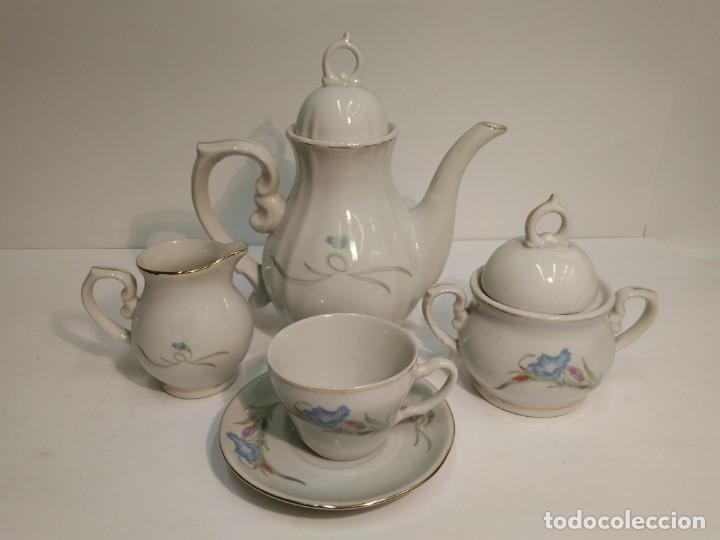 Vintage: Juego de caf&eacute; ST fabricado en China.