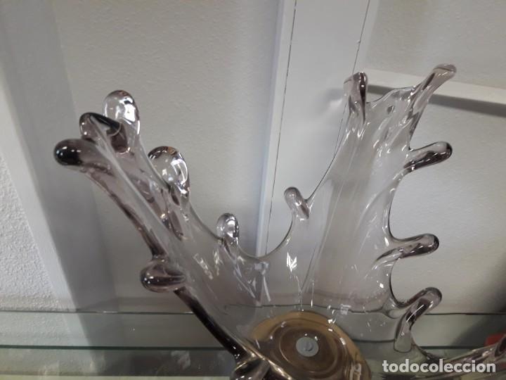 Vintage: Centro mesa cristal murano - Foto 2