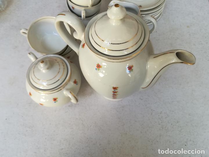 Vintage: Juego de te de porcelana antigua