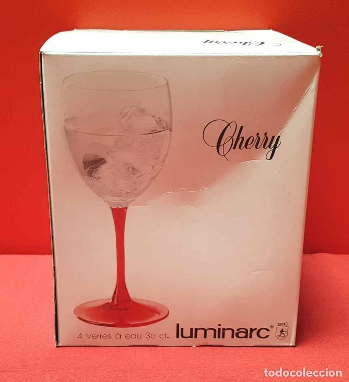 Vintage: 4 COPAS LUMINARC, nuevas, sin usar - Foto 4