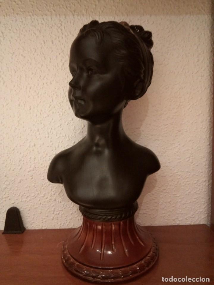 Vintage: Busto de se&ntilde;orita