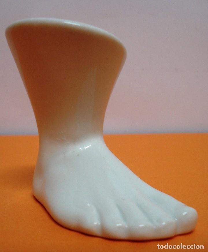 Vintage: FIGURA PIE PORCELANA BLANCA. A&Ntilde;OS 60 . !NUEVO!!