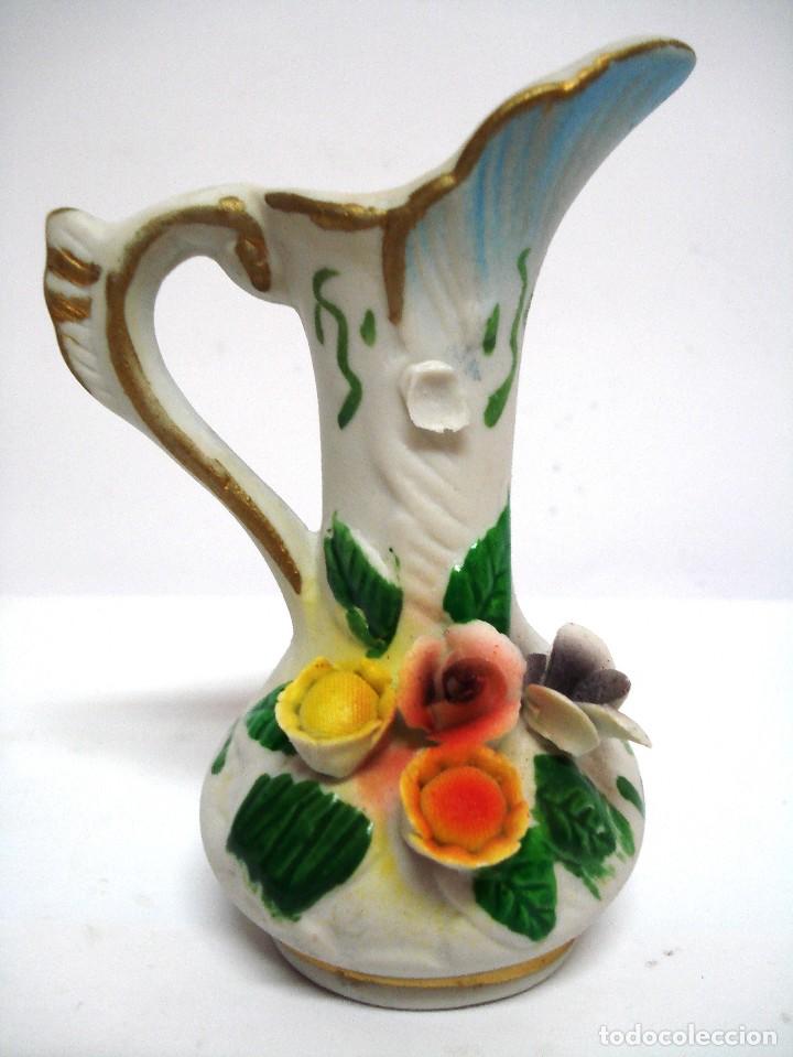 Vintage: JARRA PORCELANA ITALIANA BLANCA. A&Ntilde;OS 60 . !NUEVO!!
