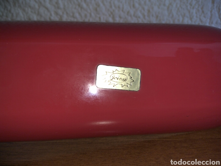Vintage: Bandeja de cristal rojo - Foto 2