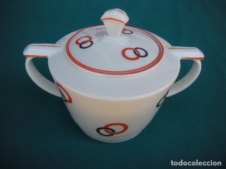 Vintage: AZUCARERO PORCELANA VICTORIA