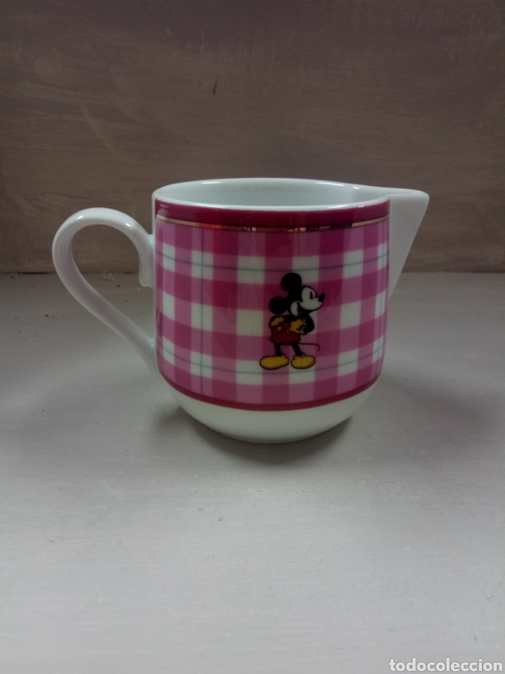 Vintage: Lechera con caja Mickey mouse. Edici&oacute;n limitada.