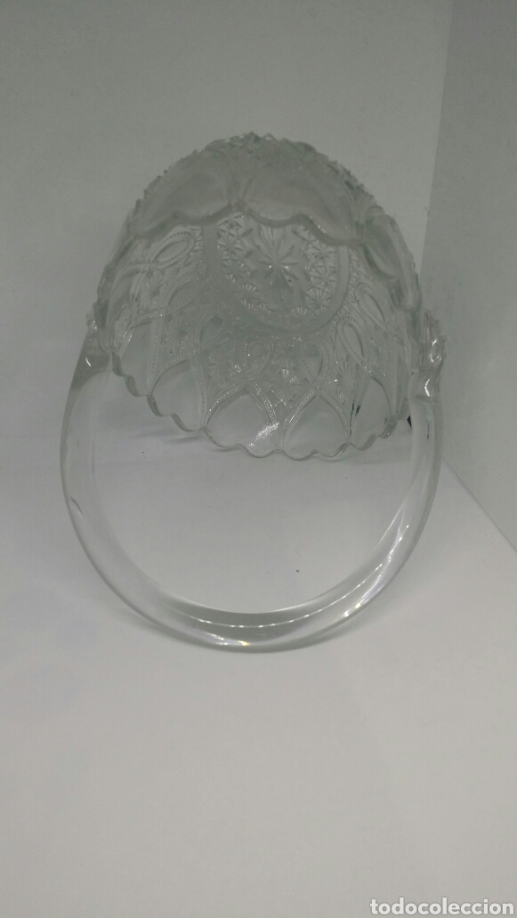 Vintage: Cesta de cristal - Foto 3