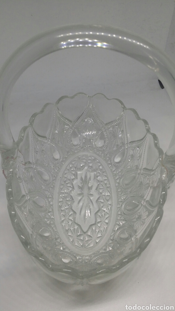 Vintage: Cesta de cristal - Foto 5