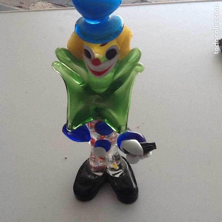 Vintage: Payaso cristal de murano - Foto 2