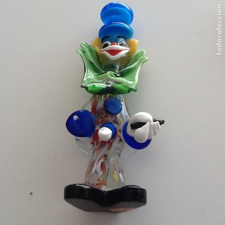 Vintage: Payaso cristal de murano - Foto 1