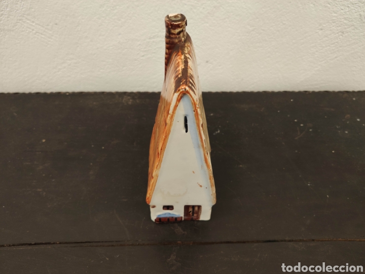Vintage: ANTIGUO BOTELLIN DE CER&Aacute;MICA LA BARRACA