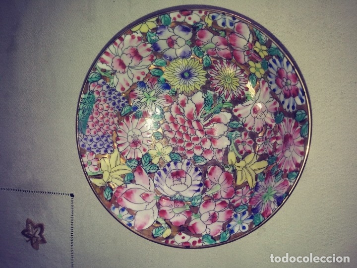 Vintage: Ensaladera de porcelana de Macao.