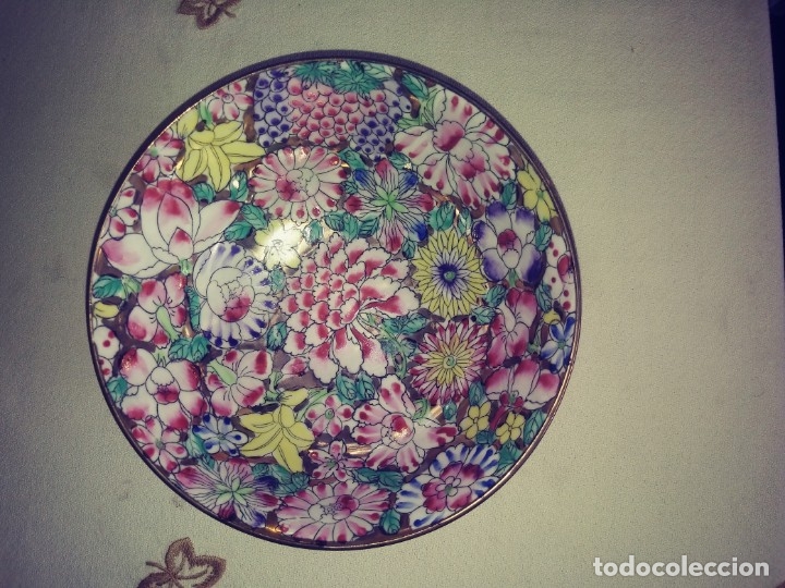 Vintage: Ensaladera de porcelana de Macao.