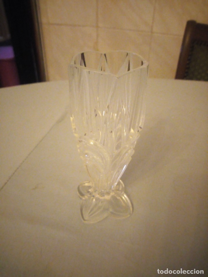 Vintage: Bonito jarr&oacute;n de cristal. - Foto 2