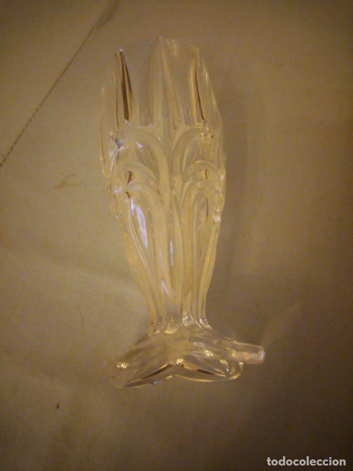 Vintage: Bonito jarr&oacute;n de cristal. - Foto 4