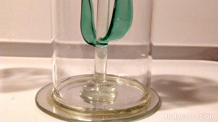 Vintage: 2 FLORES DE CRISTAL - Foto 5