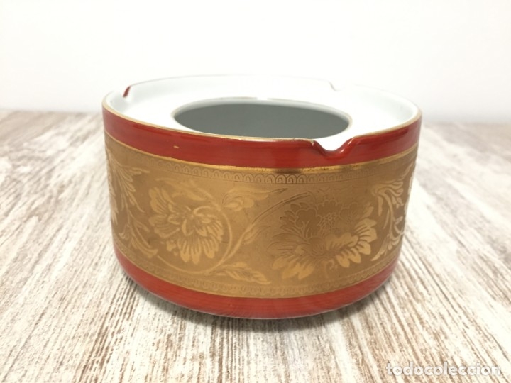 Vintage: CENICERO CERAMICA JAPONES SHIBATA