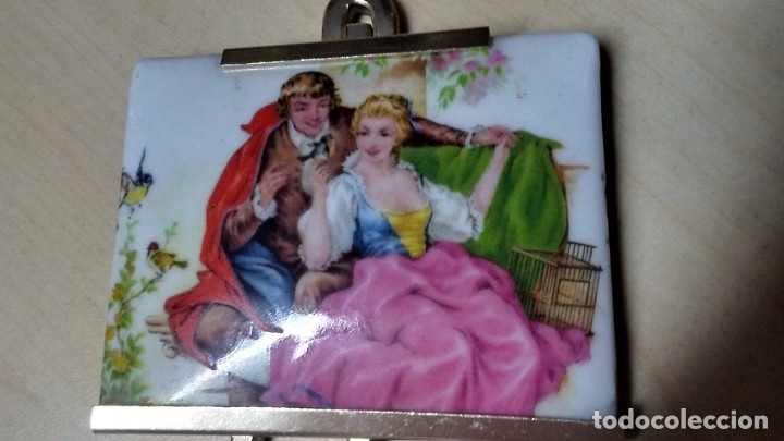 Vintage: MINI ESMALTE EN CERAMICA EN CABALLETE - Foto 5