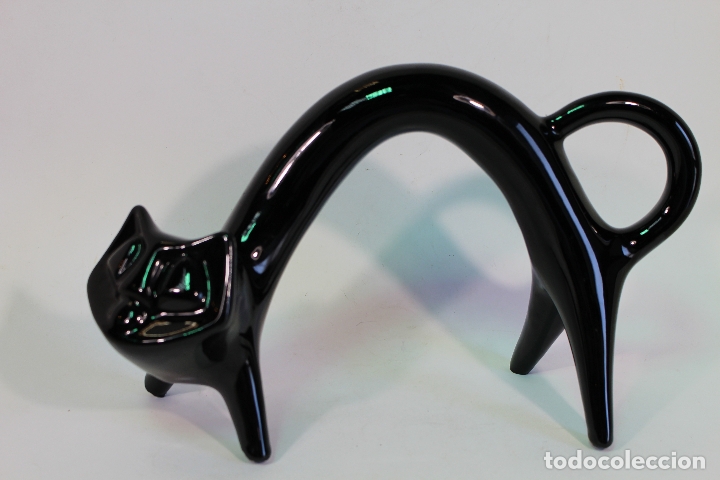 Vintage: gato ceramica