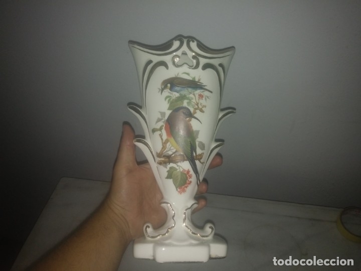 jarron de porcelana con dibujo de pajaro colibr Buy
