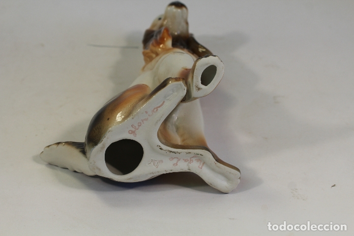 Vintage: perro cocker en ceramica - Foto 4