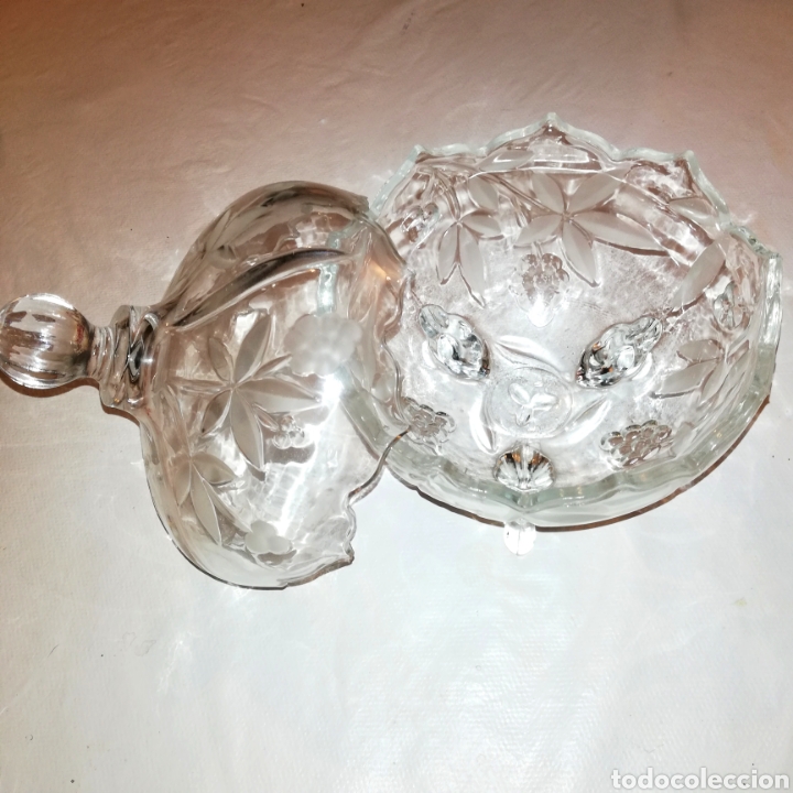 Vintage: Bombonera de cristal - Foto 2