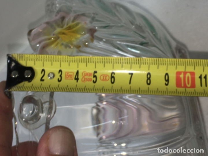 Vintage: Cesta centro en Cristal Ref100 - Foto 6