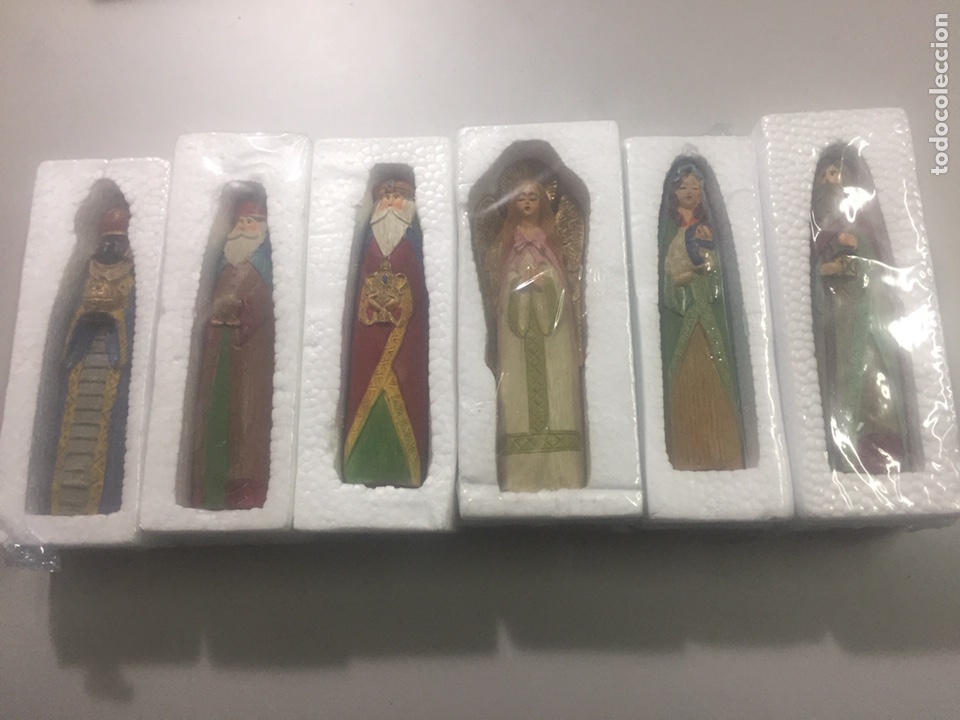 Vintage: Figuras de terracota para nacimiento (de la revista pronto)