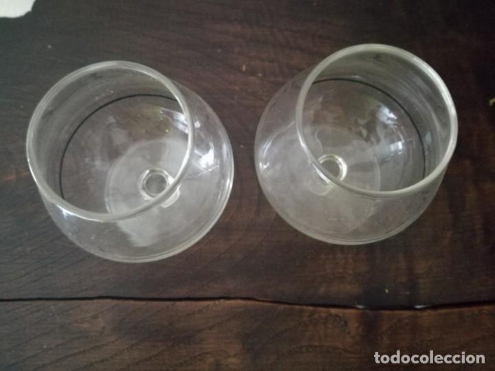 Vintage: 2 COPAS CO&Ntilde;AC DE UNA CANTINA - Foto 1