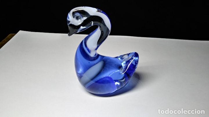 Vintage: CISNE DE CRISTAL DE MURANO. - Foto 2