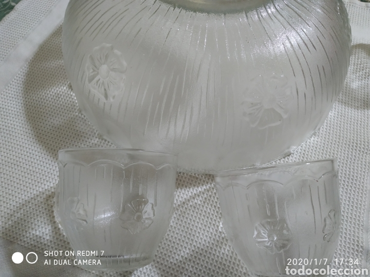 Vintage: Ponchera de cristal - Foto 5