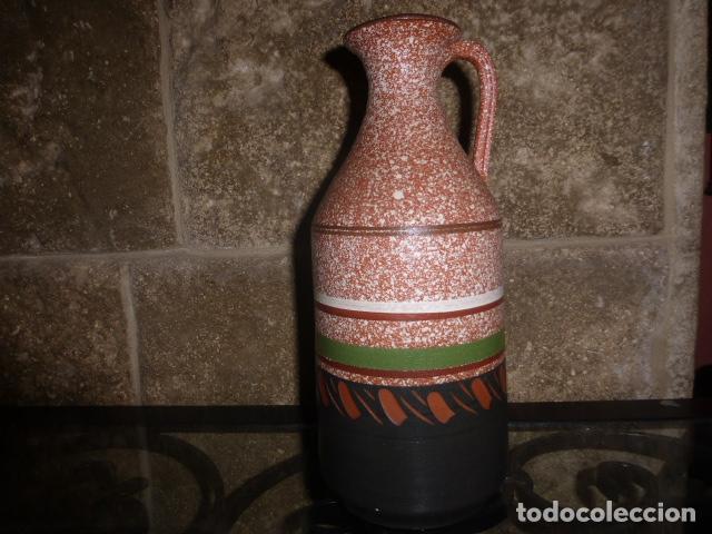 Vintage: ACEITERA O JARRON DE CERAMICA PINTADO A MANO