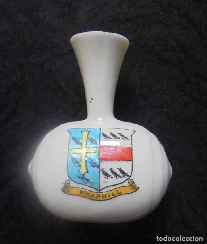 Vintage: Pote porcelana fina escudo Knaphill (Inglaterra) Crested china