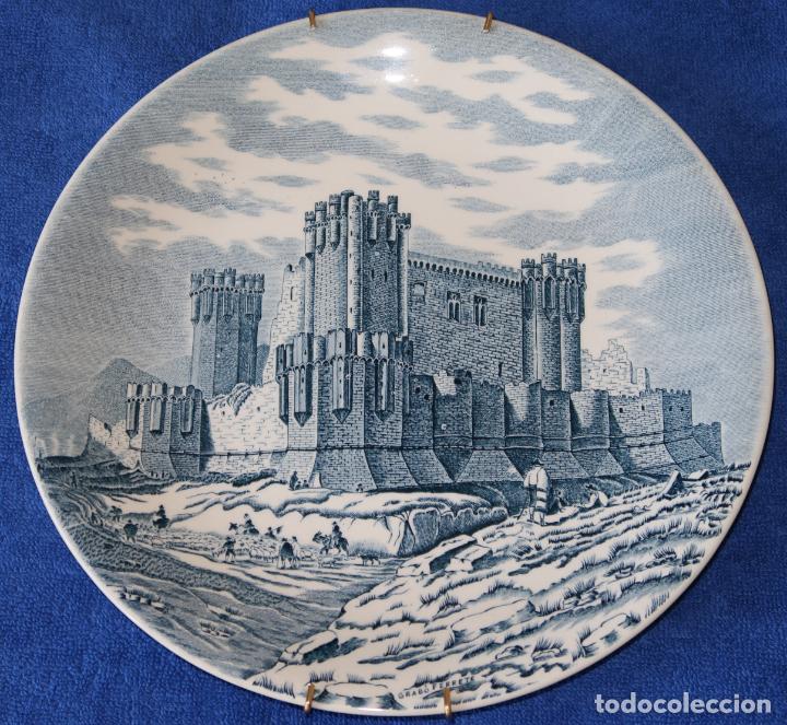 Vintage: Plato Castillo de Coca - La cartuja de Sevilla - Pickman, S.A.