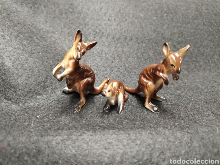 Vintage: Miniatura animales de porcelana. Carguros