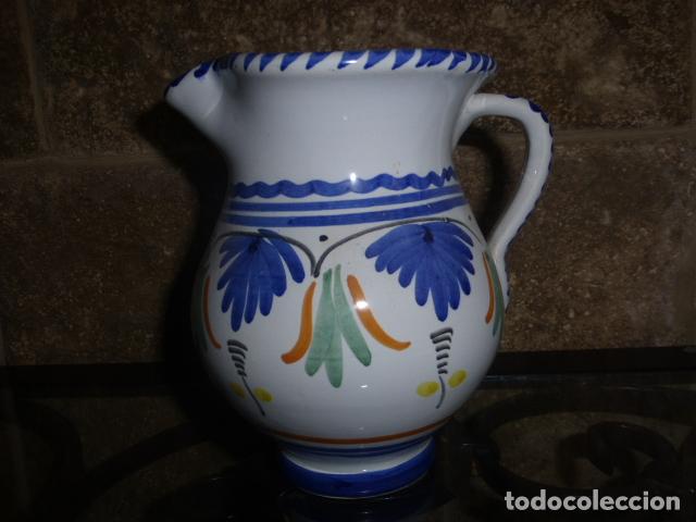 Vintage: JARRON DE CERAMICA PINTADO A MANO