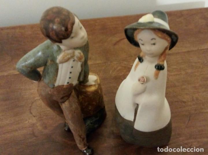 Vintage: Porcelanas Rex Espa&ntilde;a . Bonita pareja figuras