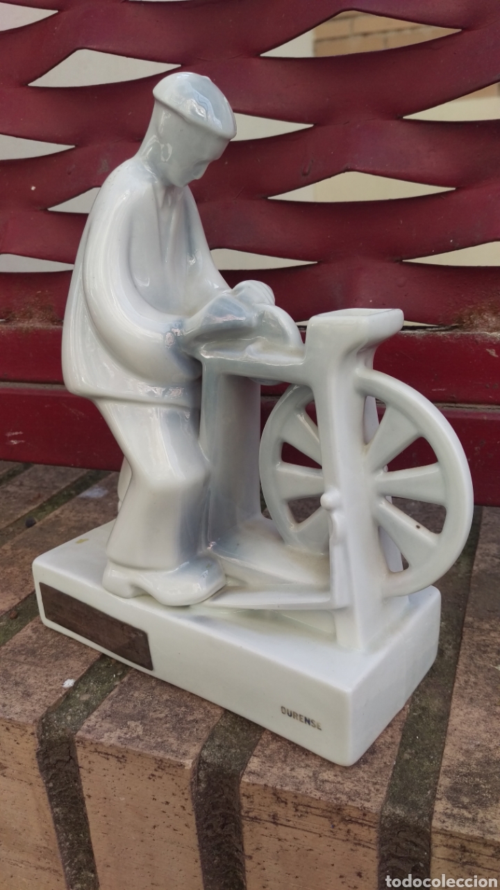 Vintage: Figura afilador Orense pieza numerada