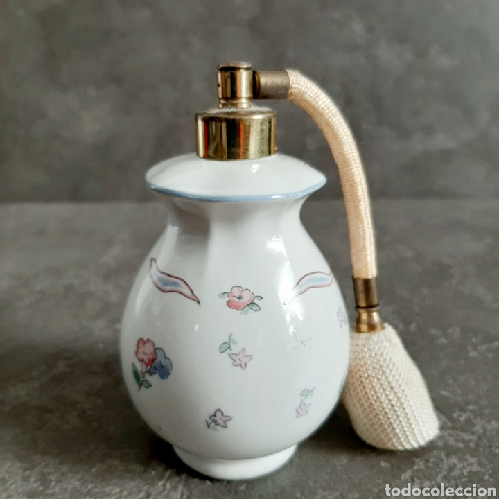 Vintage: PERFUMERO de PORCELANA ST. MICHEL MADE IN JAPAN * VINTAGE