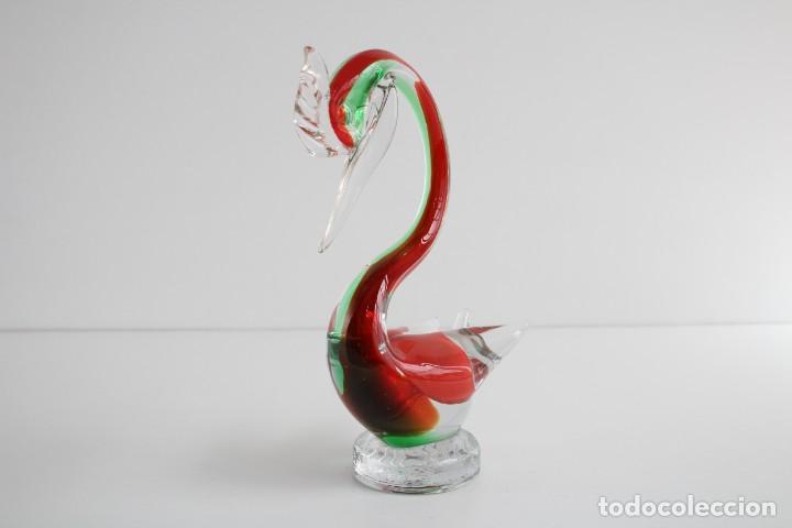 Vintage: Cisne de cristal de murano - Foto 3