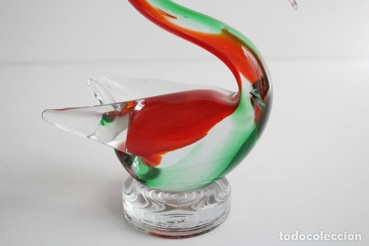 Vintage: Cisne de cristal de murano - Foto 4