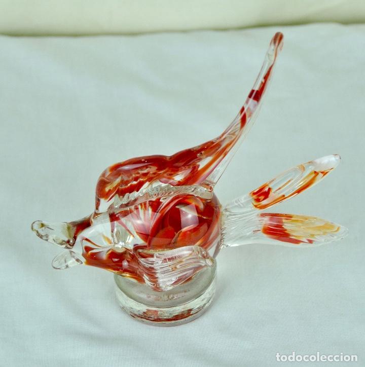 Vintage: Pez de Murano con base - Foto 6