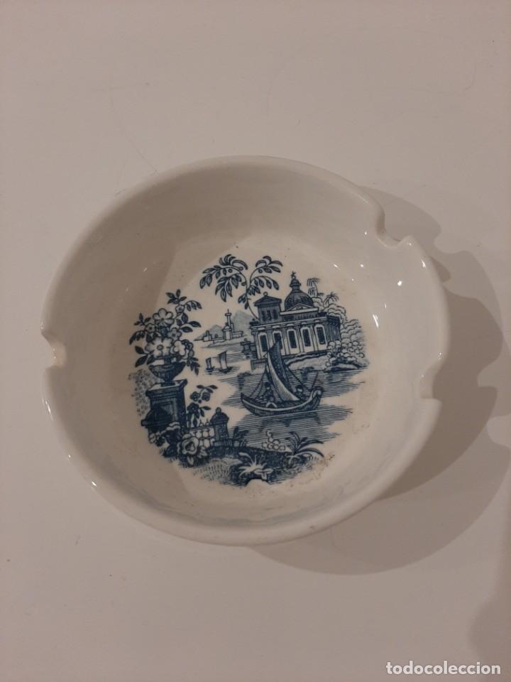 Vintage: CENICERO LA CARTUJA DE SEVILLA PICKMAN. 11 CM DE DIAMETRO