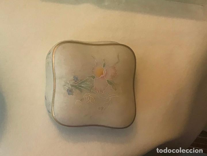 Vintage: BONITA CAJA DE PORCELANA IBIS AVEIRO (PORTUGAL)