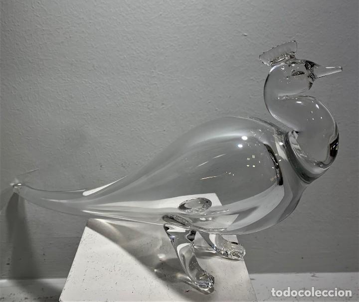 Vintage: Val St Lambert, figura de cristal. - Foto 1