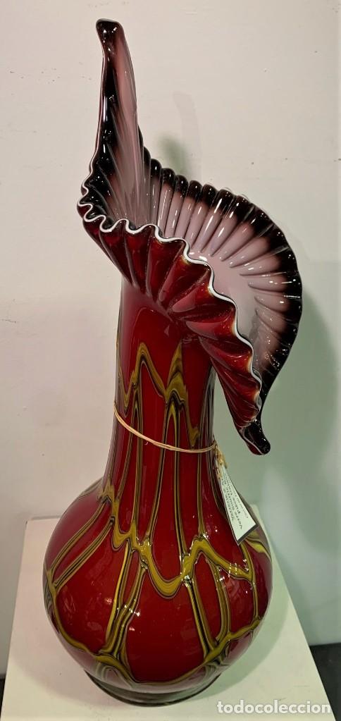 Vintage: Jarr&oacute;n de vidrio soplado. - Foto 3