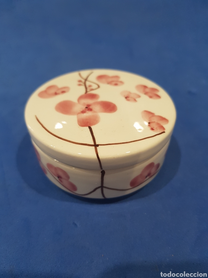 Vintage: Joyero Porcelana decorado y firmado