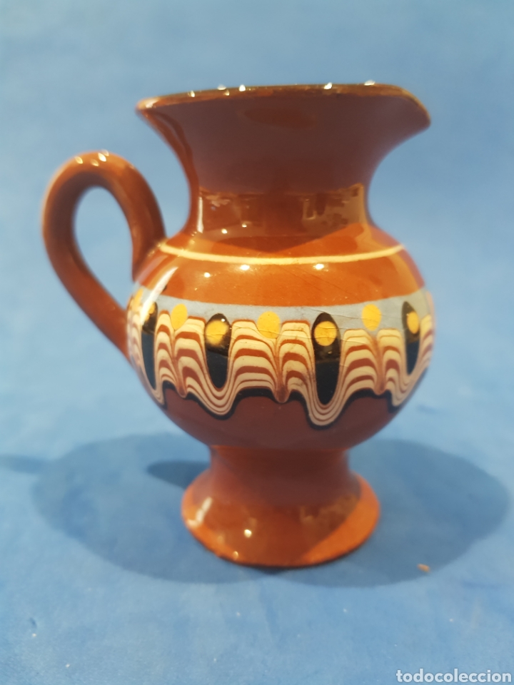 Vintage: Jarra peque&ntilde;a, ceramica de Bulgaria