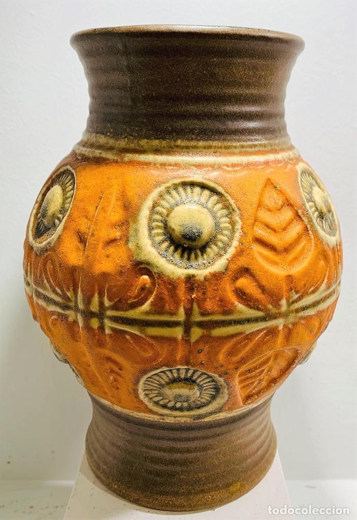 Vintage: Jarr&oacute;n de cer&aacute;mica tonos marrones - Foto 1