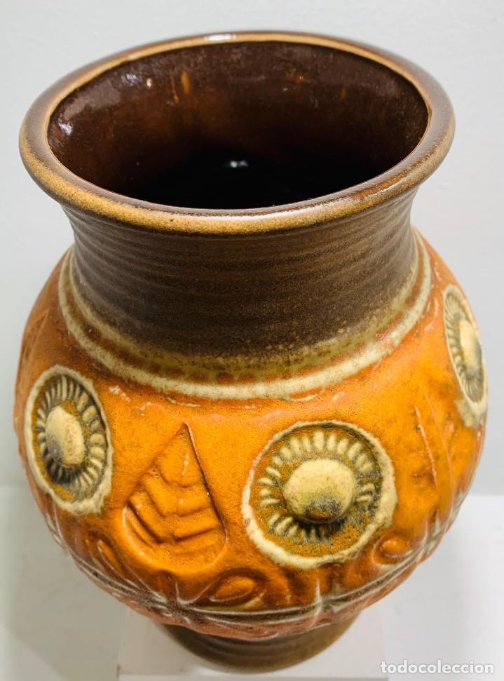 Vintage: Jarr&oacute;n de cer&aacute;mica tonos marrones - Foto 3